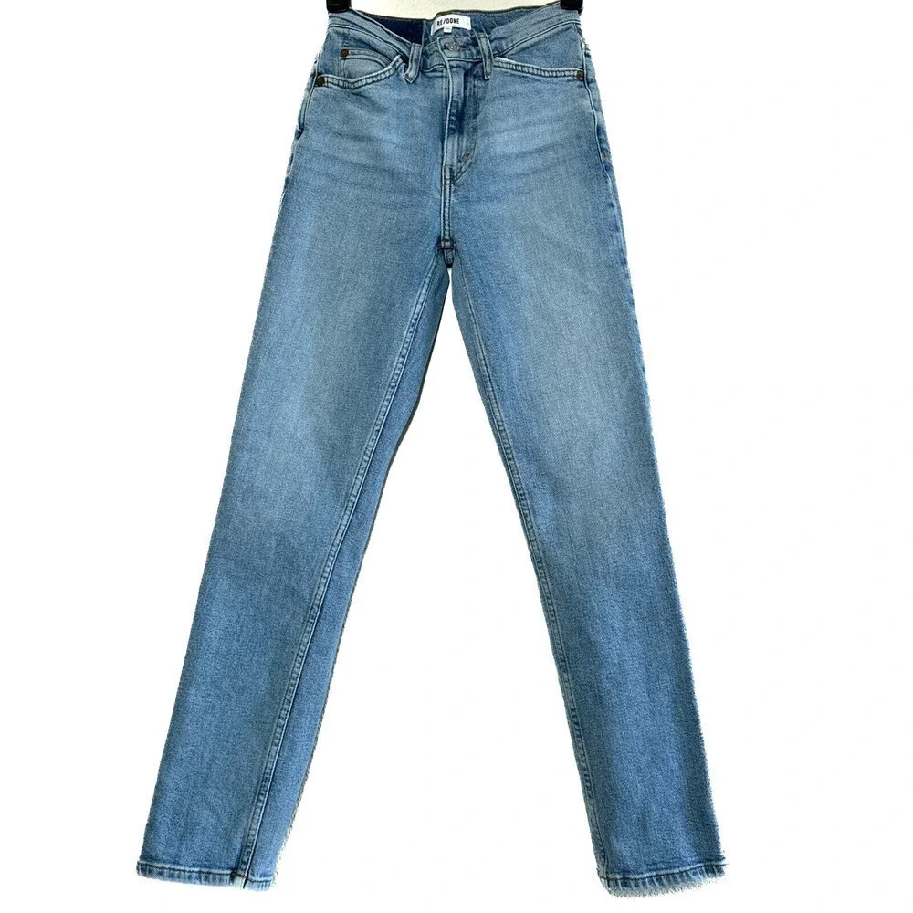 RE/DONE Originals 70s Straight in Mid 90s color size 24